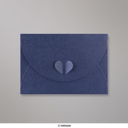 Enveloppe papillon bleue nuit 114x162 mm (C6)