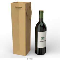 Poser i kraftigt papir til vinflasker (75 cl)