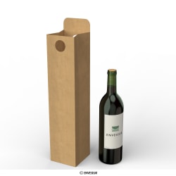 Darčekový kartónový obal na víno (75 cl.)