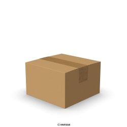 Cardboard boxes with flaps for shipping