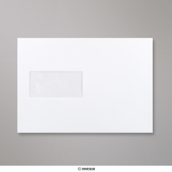 Envelope branco com janela 162x229 mm (C5)