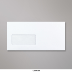 Envelope branco com janela 110x220 mm (DL)