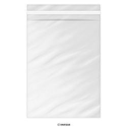 Bolsa de plástico transparente de 305x230 mm