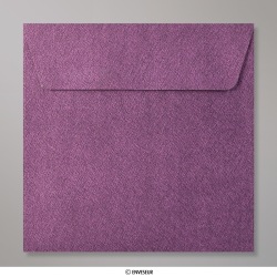 130x130 mm Deep Purple Textured Envelope