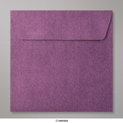 Syvä violetti tekstuurikuori 130x130 mm