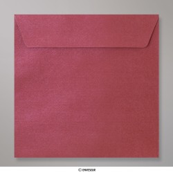 130x130 mm Claret Textured Envelope