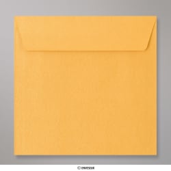 Goldener Struktur Briefumschlag 130x130 mm