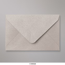 62x94 mm Zilver Grijs Getextureerde Envelop