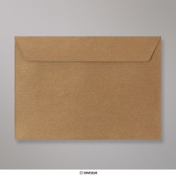 162x229 mm (C5) Bronskleurige structuurenvelop