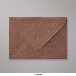 Bronze ore textured envelope 82x113 mm (C7)