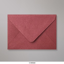 82x113 mm (C7) Bruinrode structuurenvelop