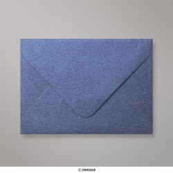 Royalblauer Struktur Briefumschlag 82x113 mm (C7)