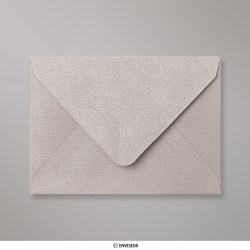 82x113 (C7) Silver Grey Textured Envelope