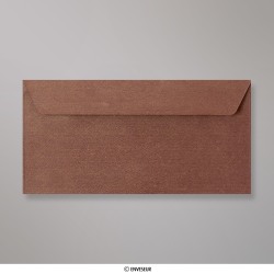 Enveloppe à grains bronze dorée 110x220 mm (DL)