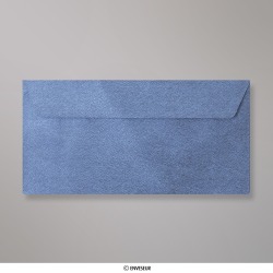 Envelope azul real texturizado brilhante 110x220 mm (DL)
