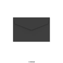 62x94 mm Black V-flap Peel & Seal Envelope