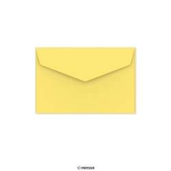 62x94 mm Yellow V-flap Peel & Seal Envelope