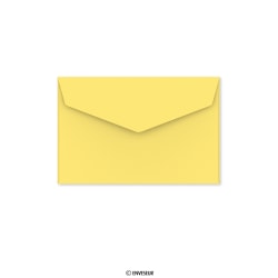 62x94 mm Yellow V-flap Peel & Seal Envelope