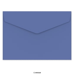Envelope azul marinho com aba de pico autoadesiva 162x229 mm (C5)