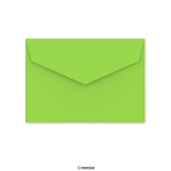 114x162 mm (C6) Green V-flap Peel & Seal Envelope