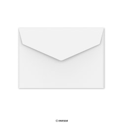 114x162 mm (C6) White V-flap Peel & Seal Envelope