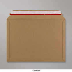 248x345 mm Pojemna koperta na książki z tektury falistej typu F