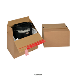 Caja de cartón con cierre autoadhesivo para envíos 294x194x187 mm