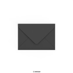 Černá obálka 114x162 mm (C6)