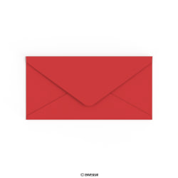 Koperta czerowa wiśnia 110x220 mm (DL)