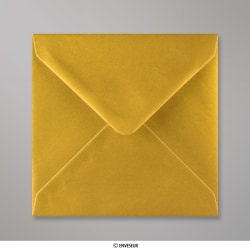 Envelope dourado metalizado 140x140 mm