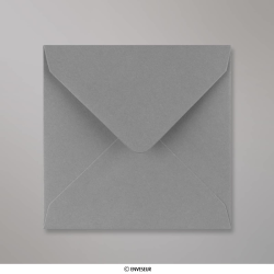 Enveloppe gris foncé 130x130 mm