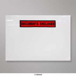 229x162 mm (C5) Clear Documents Enclosed Wallet - Printed