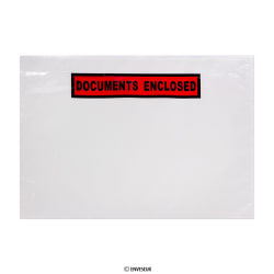 Pochette transparente pour expédition 229x162 mm (C5)