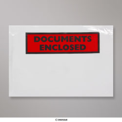 Kirkas Documents Enclosed -asiakirjakuori – printattu 110x220 mm (DL)