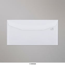 110x220 mm White commercial envelope