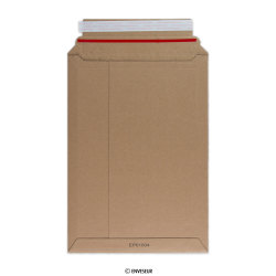Pochette en carton manille cannelure F 340x235 mm