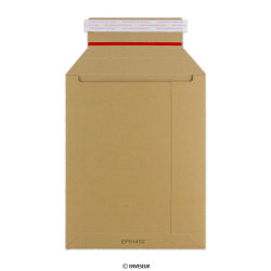 Manila Versandtasche aus stabiler Vollpappe mit Aufreißband 265x210 mm