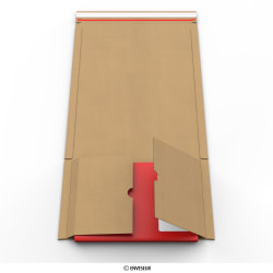 Caja para libros (flauta E) de 270x190x80 mm