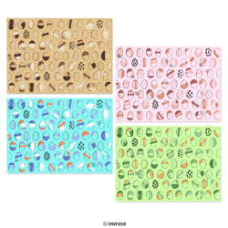 Easter Envelopes Coloured Easter Eggs