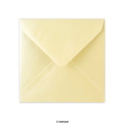 140x140 szampański z połyskiem kwadratowy gumowany gładki 100gsm papier gładki