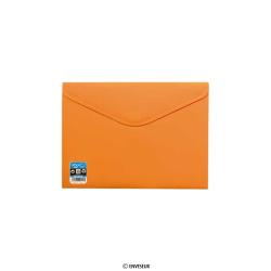 Envelope V-Lock A4+ 240x335 mm Orange Vital Colors Velcro Closure