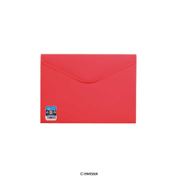 Sobre rojo con cierre de velcro 240x335 mm Vital Colors V-Lock