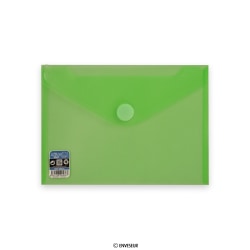 Envelopes V-Lock C5 Green 180x250 mm Velcro Closure