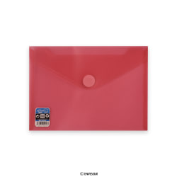 Sobre rojo con cierre de velcro 180x250 mm V-Lock