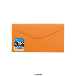 125x225 mm (DL+) Orange Vital Colors V-Lock Envelope with velcro closure