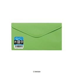 125x225 mm (DL+) Green Vital Colors V-Lock Envelope with velcro closure