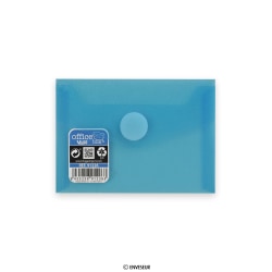 Envelope azul com fecho de velcro V-Lock 85x120 mm (C7)