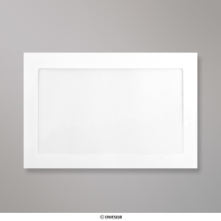 Weißer Briefumschlag mit Panorama / Werbefenster 229x324 mm (C4)