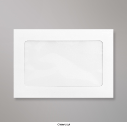 Envelope branco com janela panorâmica 162x229 mm (C5)