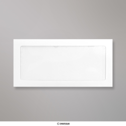 Envelope branco com janela panorâmica 110x220 mm (DL)